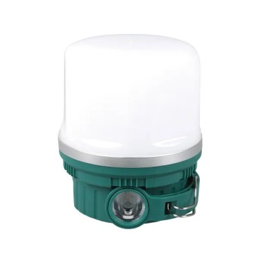 Solar Camping Lamp Husky Solla – Green | USB-C Charging & Warm LED Light HUSKY - view 1